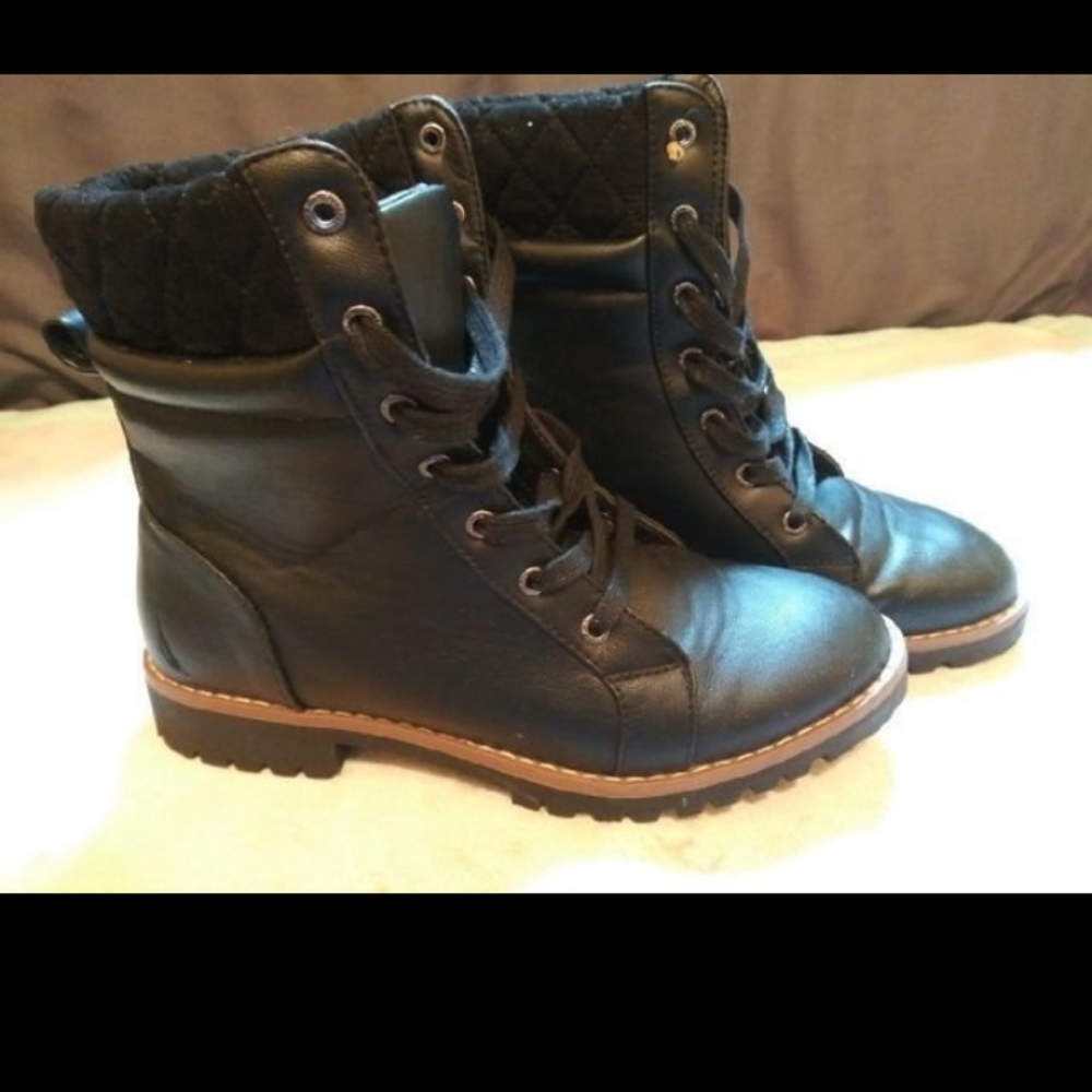 Nautica combat boots
